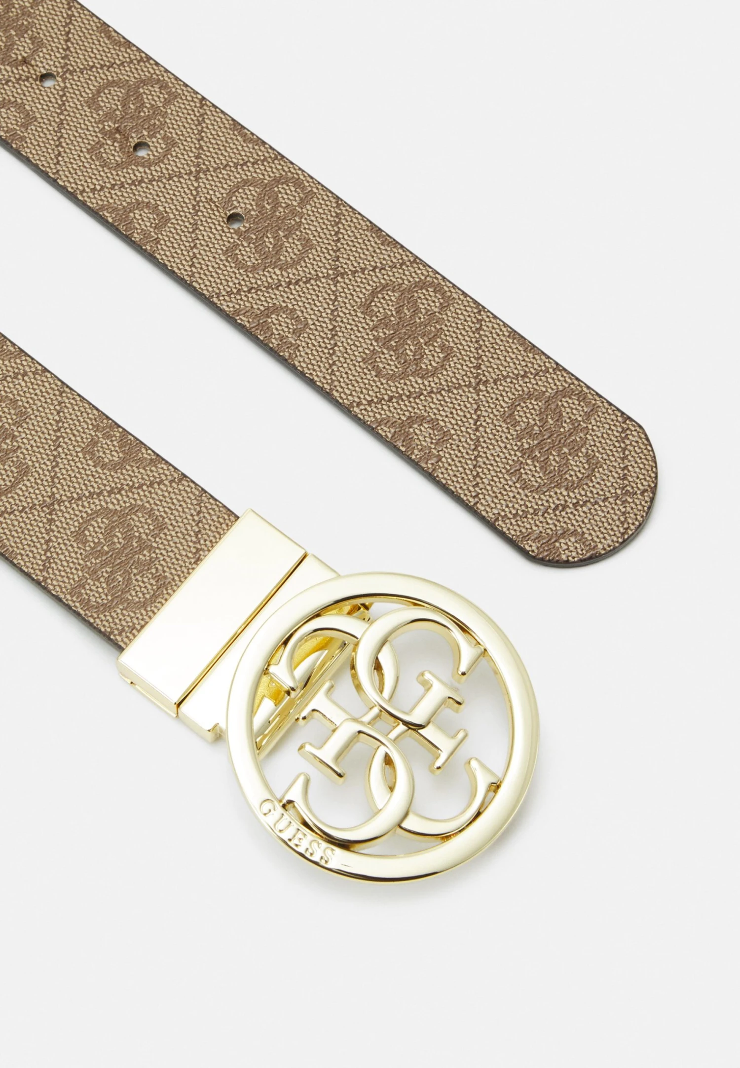 Guess Nell Reversible Adjust Belt - Riem - Latte/Brown - Afbeelding 3