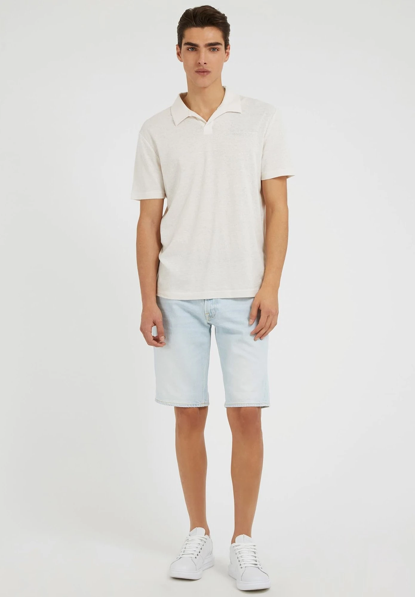 Guess Jeansshort - Himmelblau - Afbeelding 2