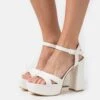 Guess Zelina - Sandalen Met Hoge Hak - Bianco