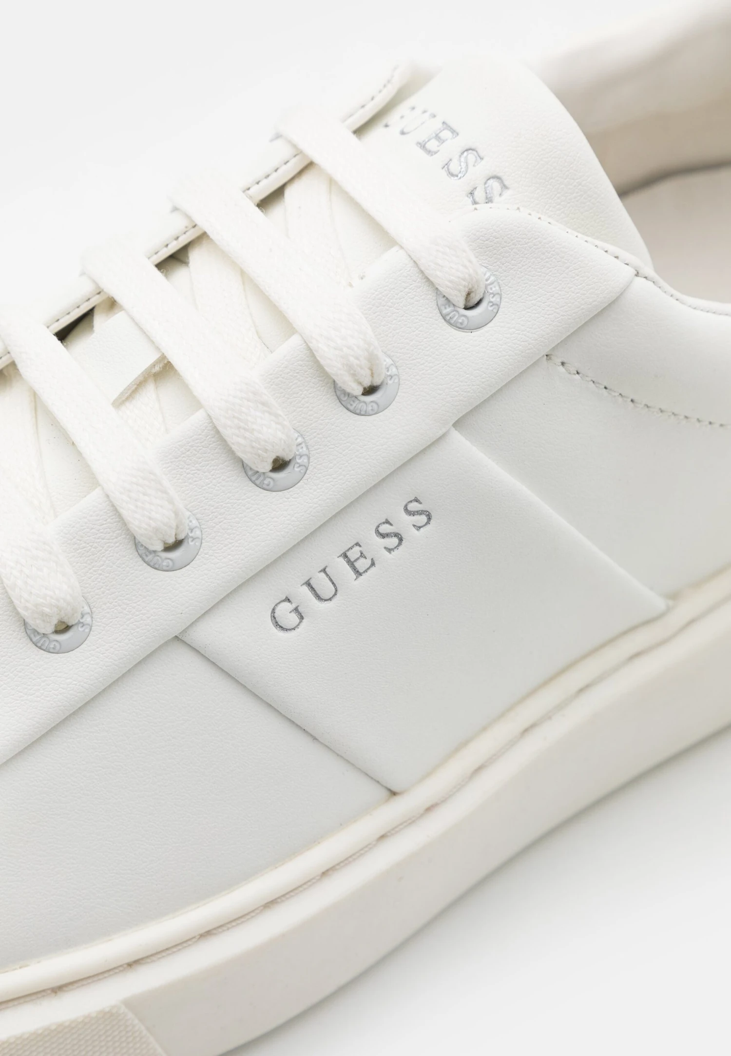 Guess New Vice - Sneakers Laag - Whisper White - Afbeelding 6