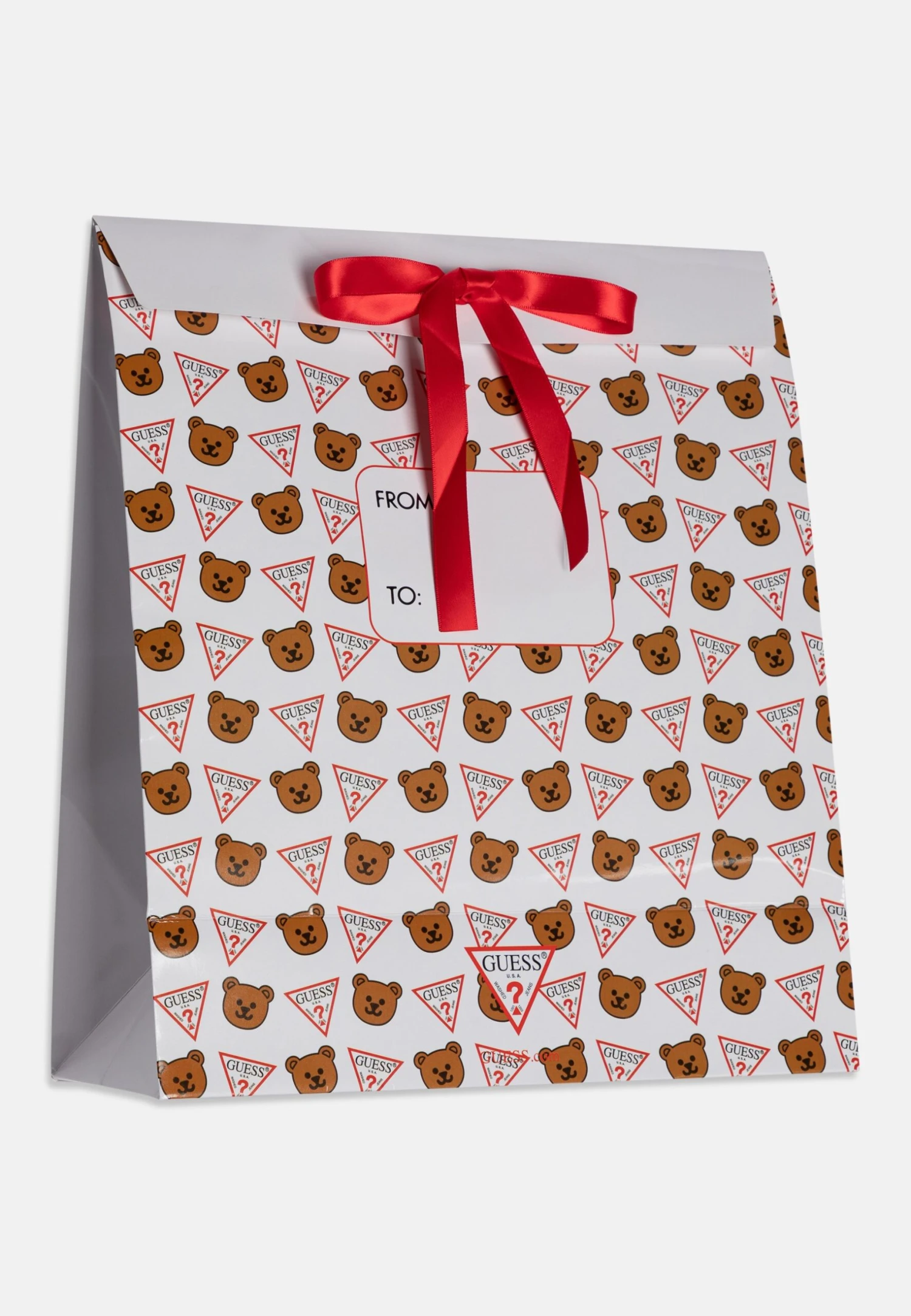 Guess Baby Padded Hooded- Geboortegeschenk - Frosted Blue - Afbeelding 3