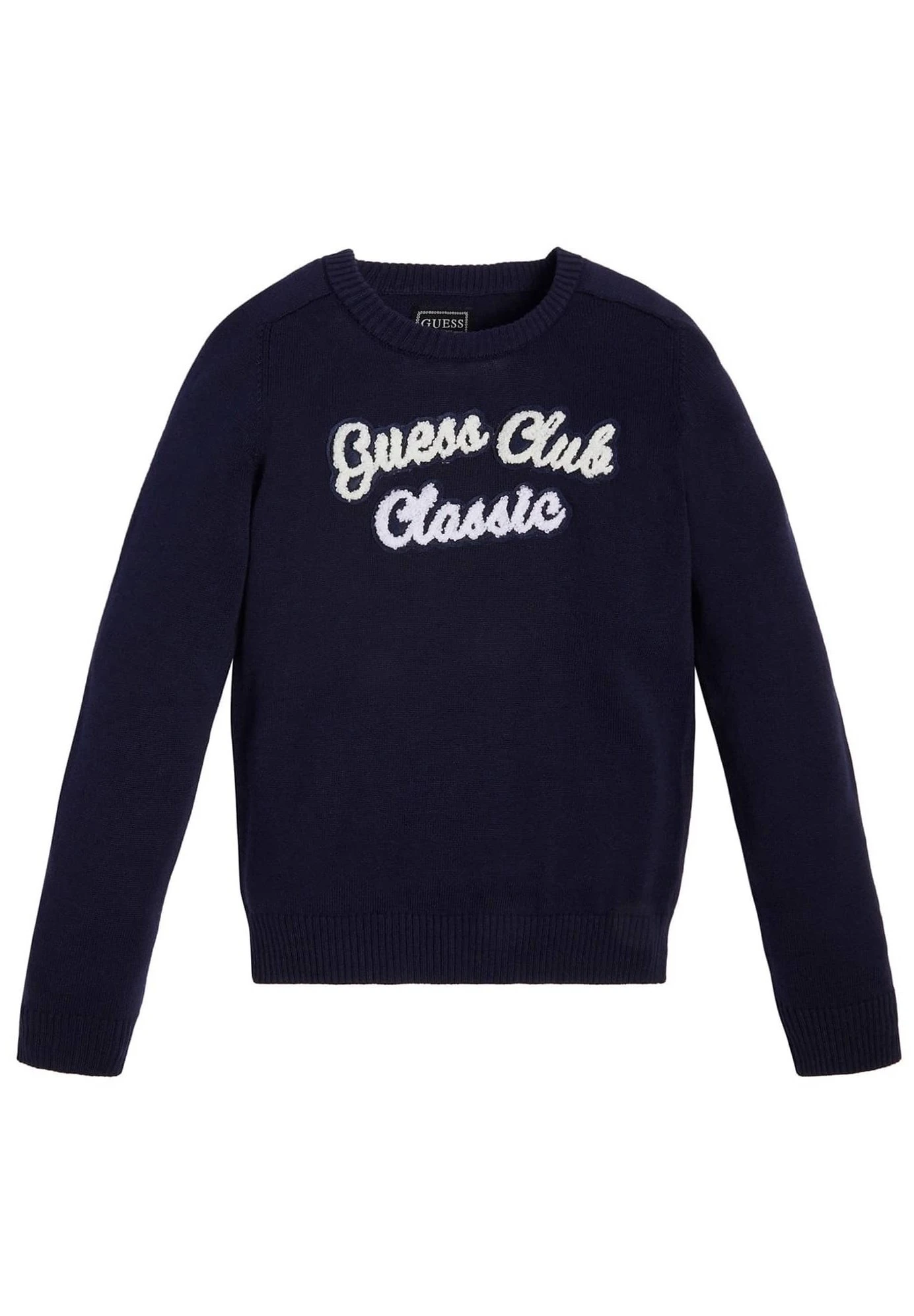 Guess Mit Frontlogo - Trui - Blau