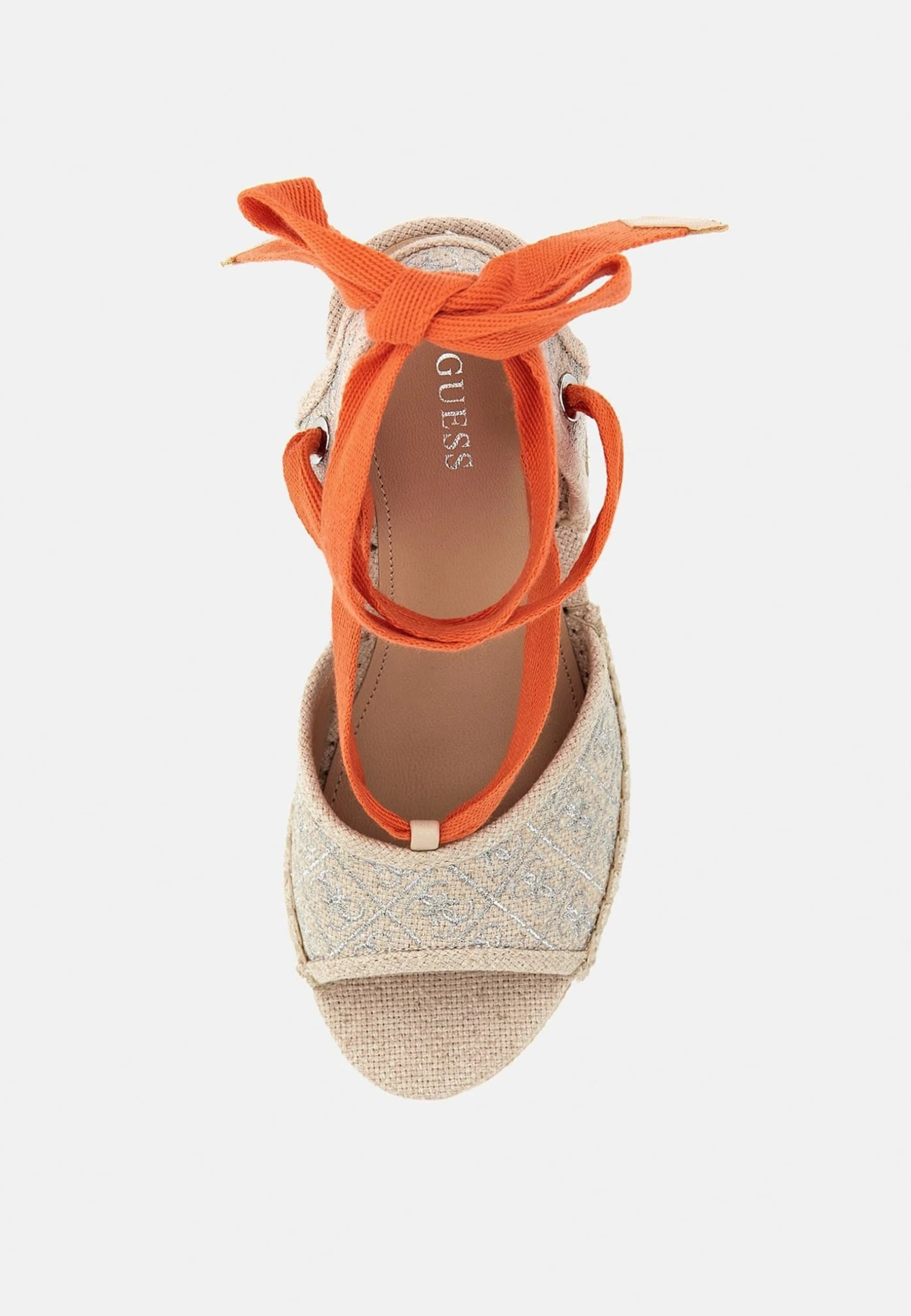 Guess Halona 4G-Logo - Sandalen Met Hoge Hak - Beige - Afbeelding 4