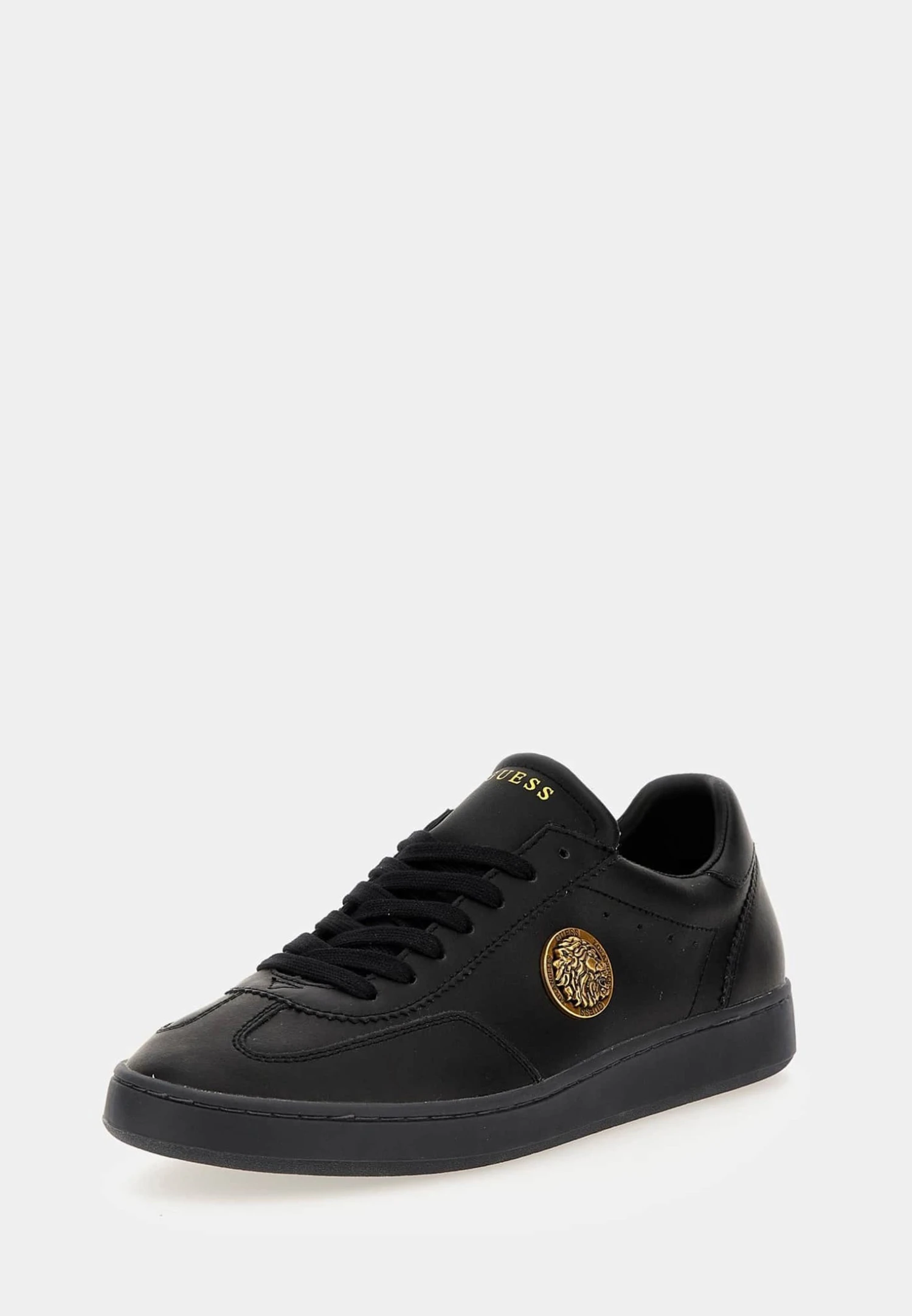 Guess Fano Insertions Cuir - Sneakers Laag - Noir - Afbeelding 2