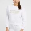 Guess Mit Frontlogo - Sweater - Weiß