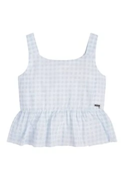 Guess Mit Vichy Muster - Top - Hellblau