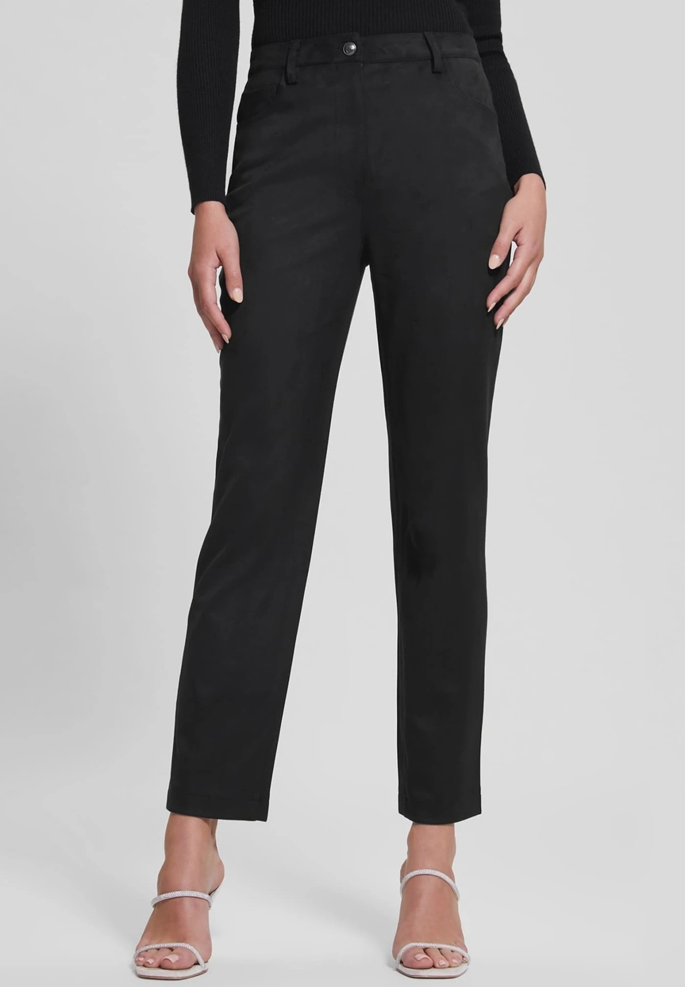 Guess Straight Fit - Broek - Schwarz