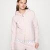 Guess Zip Hoodie - Pyjamashirt - Blush Cotton