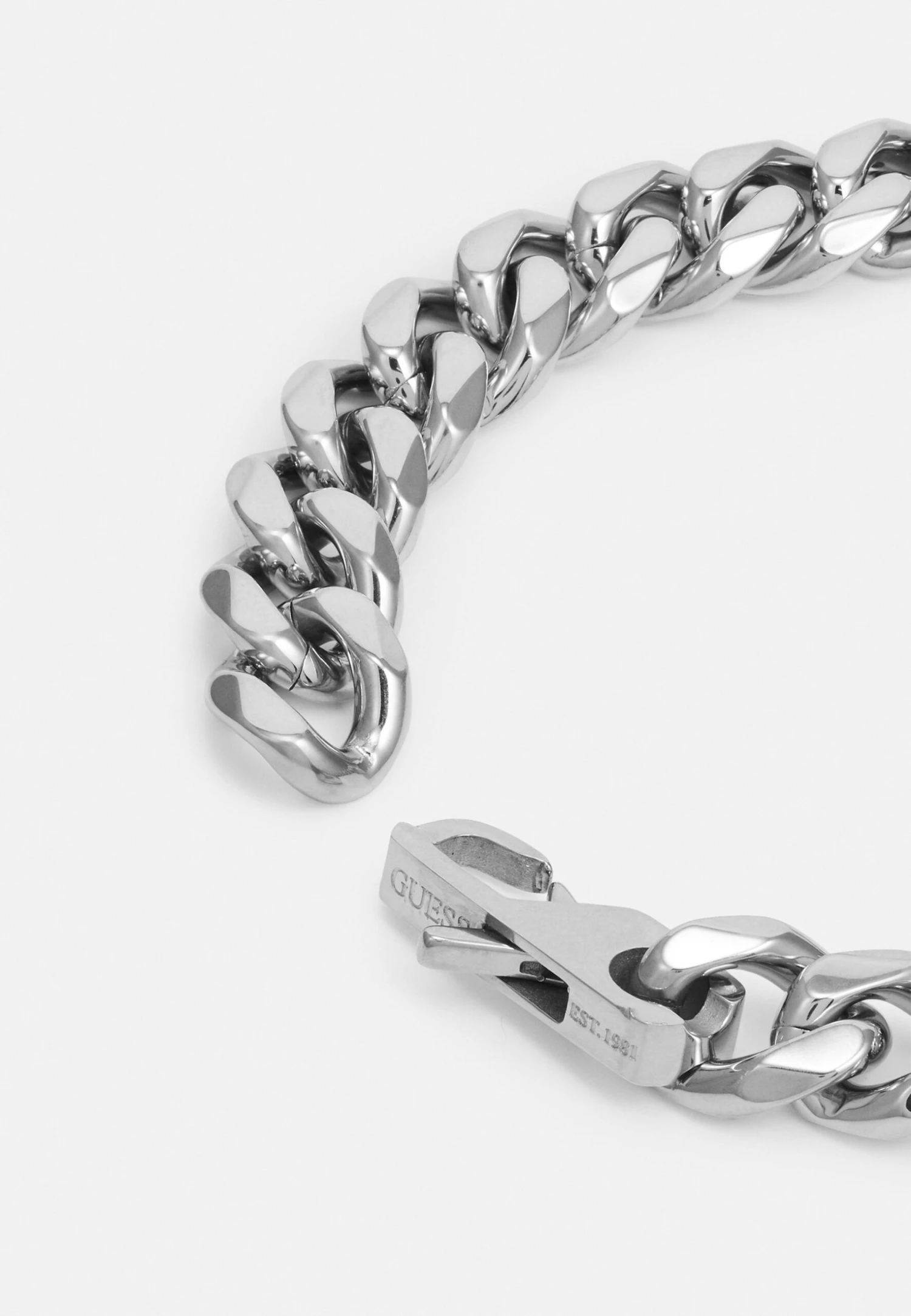 Guess Icon - Armband - Silver-Coloured/Black - Afbeelding 2