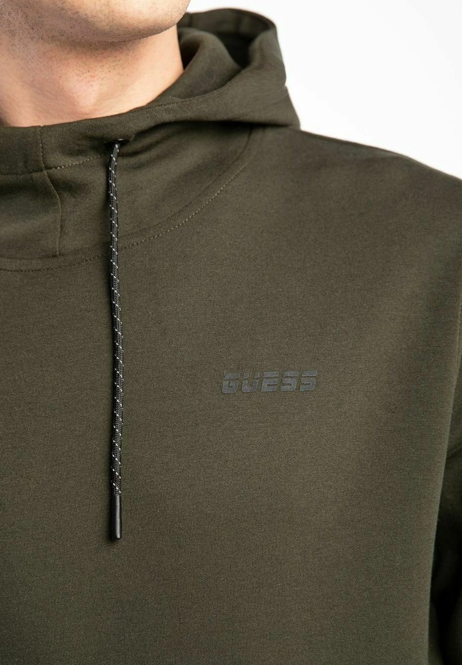 Guess Christopher Hooded - Hoodie - Dark Green - Afbeelding 3