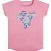 Guess Junior- T-Shirt Print - Pinky Flower