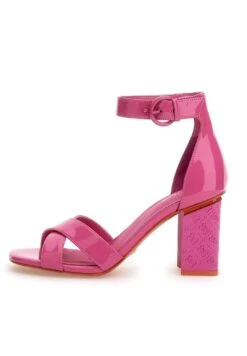 Guess Yancy Lackoptik - Sandalen - Fuchsia