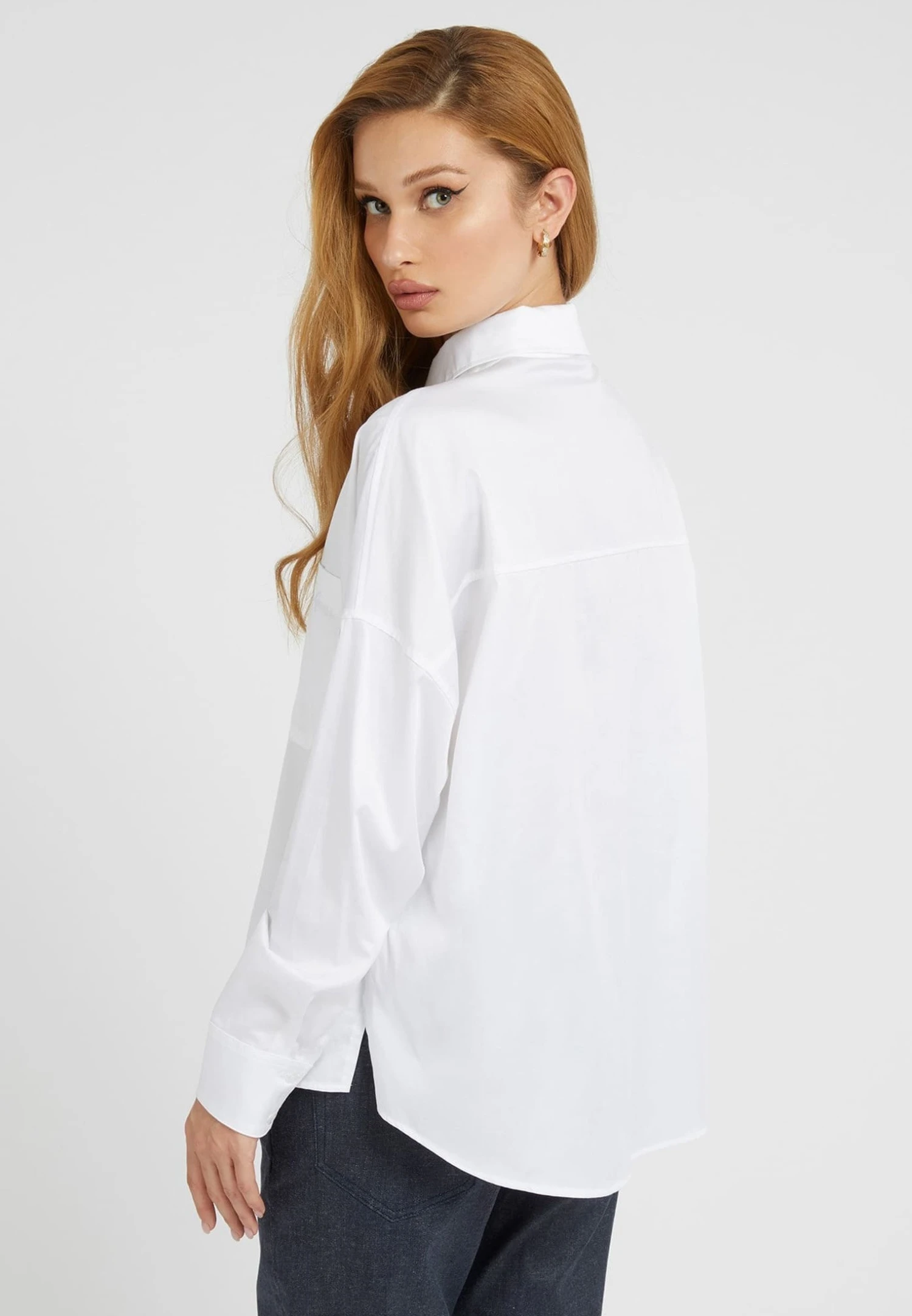 Guess Relaxed Fit - Overhemdblouse - Weiß - Afbeelding 3