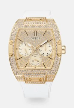 Guess Zalando Exclusive Phoenix - Horloge - White/Gold-Coloured/Crystal