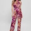 Guess Allover-Print - Jumpsuit - Blumenmuster Pink