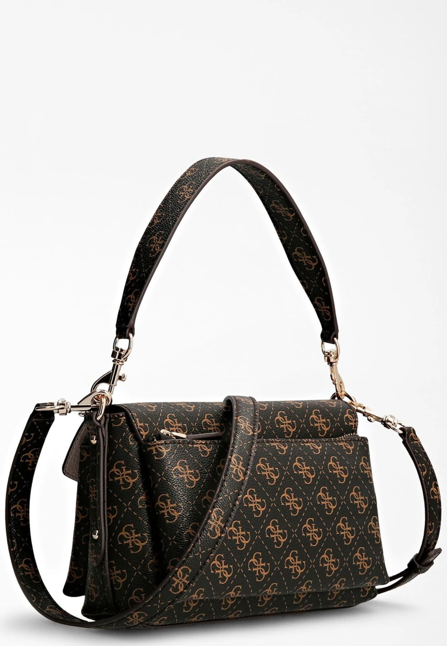 Guess Henkel Brenton - Handtas - Mehrfarbig Braun - Afbeelding 2