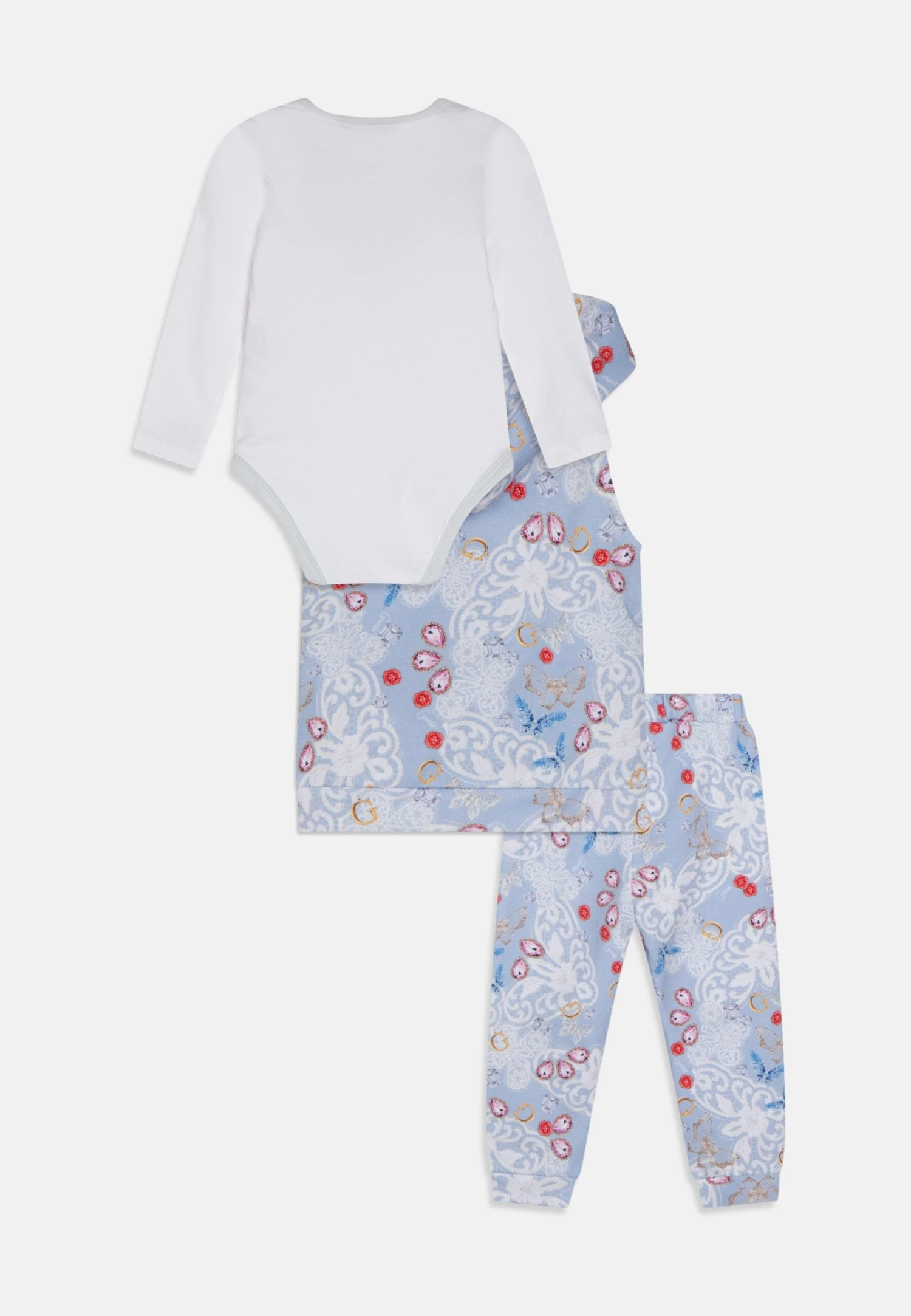 Guess Newborn Pants Set - Bodywarmer - Multi-Coloured - Afbeelding 2