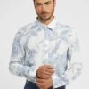 Guess Blumenprint - Overhemd - Mehrfarbig Weiß