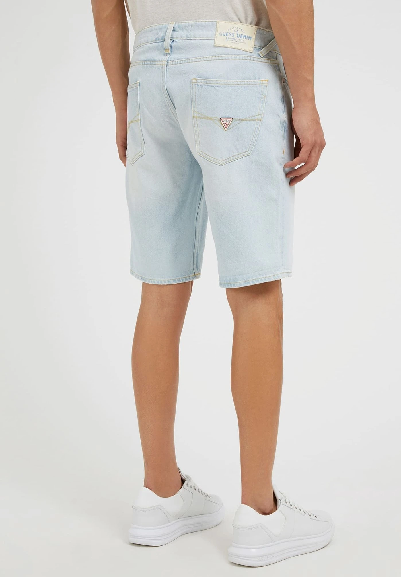 Guess Jeansshort - Himmelblau - Afbeelding 3