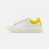 Guess Vibo - Sneakers Laag - White/Yellow