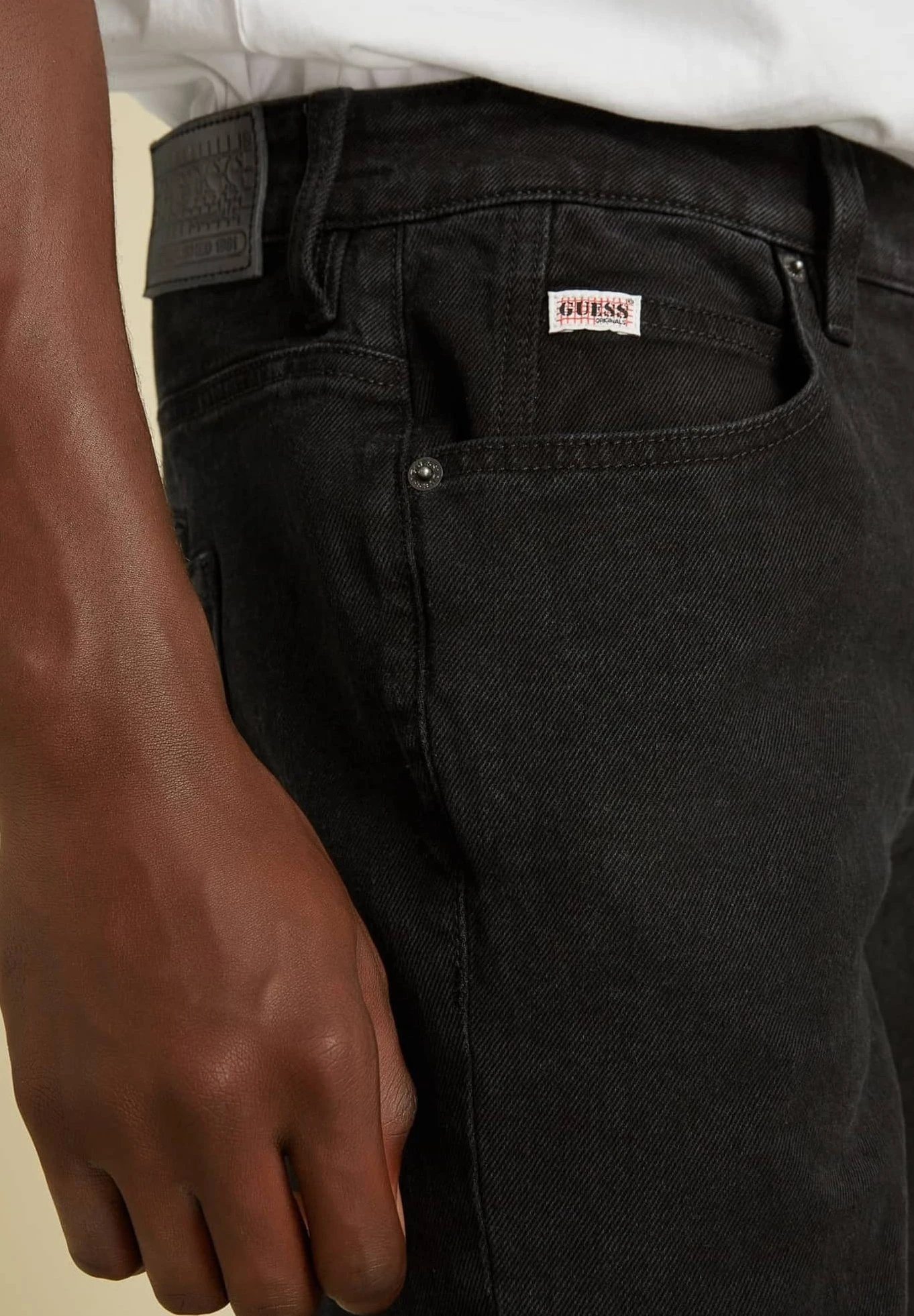 Guess Straight Leg Jeans - Schwarz - Afbeelding 5