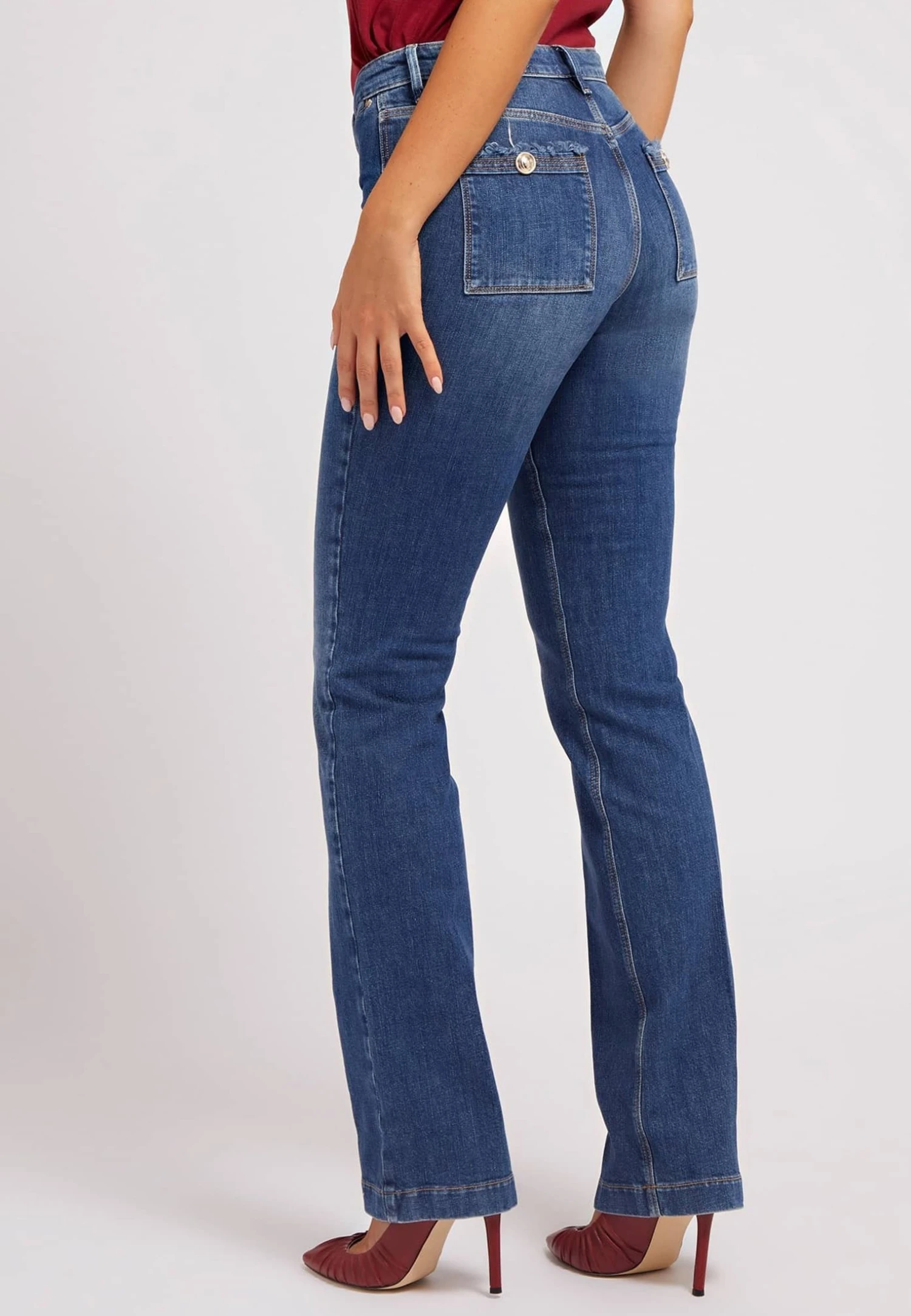 Guess Flared Jeans - Blau - Afbeelding 3