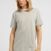 Guess Logo Piccolo - T-Shirt Basic - Grigio