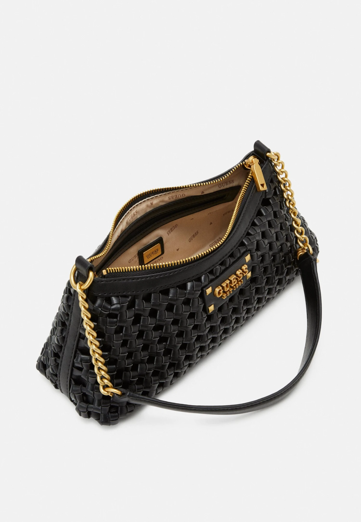 Guess Sicilia Shoulder Bag - Handtas - Black - Afbeelding 3