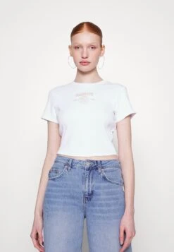 T-Shirt Print - Pure White Multi