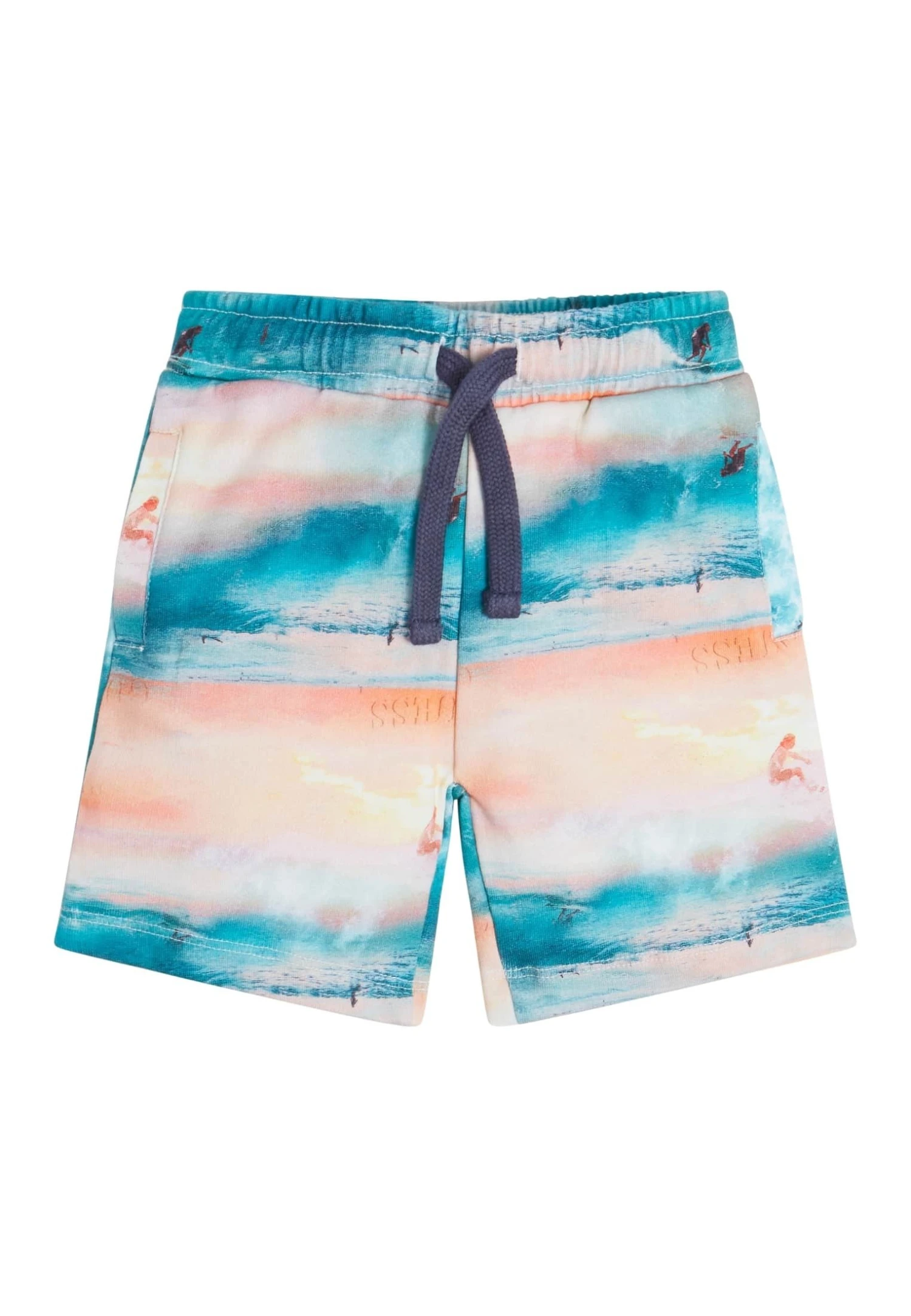 Guess Active Con Stampa All Over - Shorts - Fantasia Multicolor