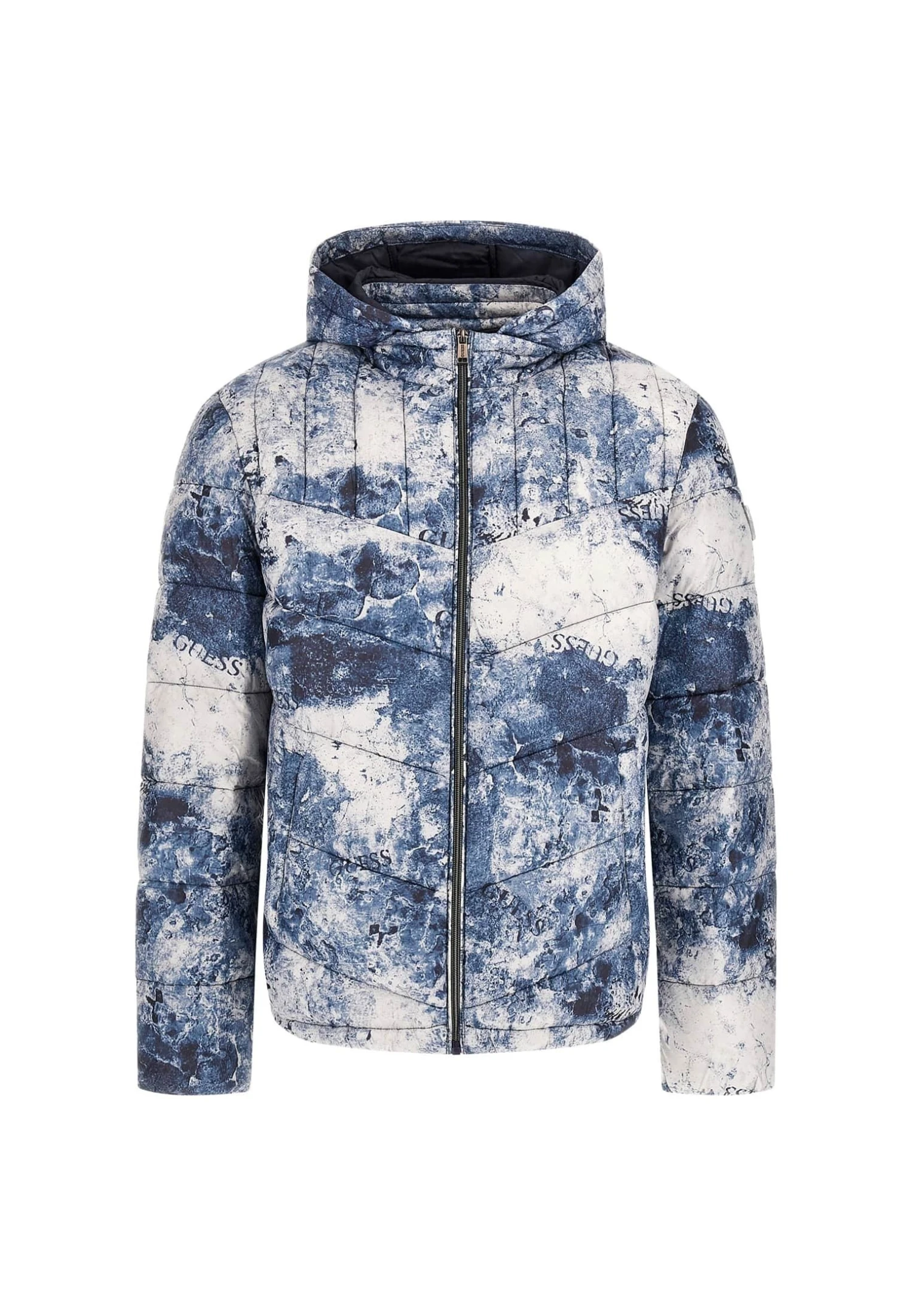 Guess Super Stepp - Winterjas - Mehrfarbig/Grundton Blau - Afbeelding 5