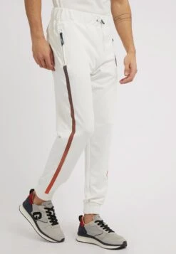 Guess Mit Seitenstreifen - Trainingsbroek - Weiß