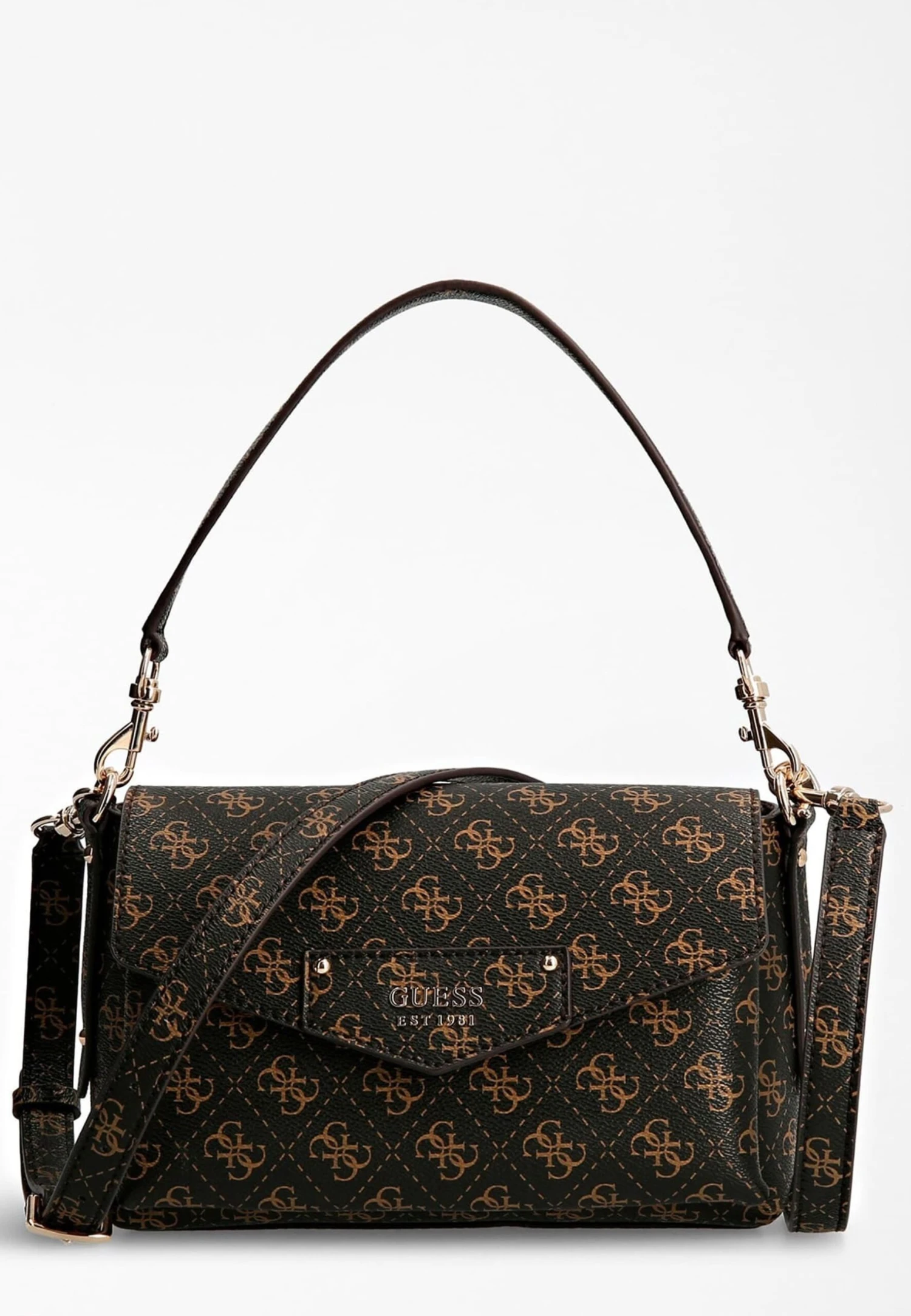 Guess Henkel Brenton - Handtas - Mehrfarbig Braun