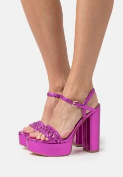 Guess Gabelle - Sandalen Met Hoge Hak - Fuxia