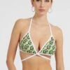 Guess TriangelMit G-Cube-Logo - Bikinitop - Grün