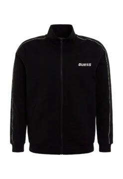 Guess Sweater Met Rits - Schwarz