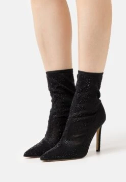 Guess Enkellaarsjes Met Hoge Hak - Black