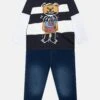 Guess Baby Pant Set- Longsleeve - Smart Blue