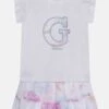 Guess Newborn Set - T-Shirt Print - Pure White