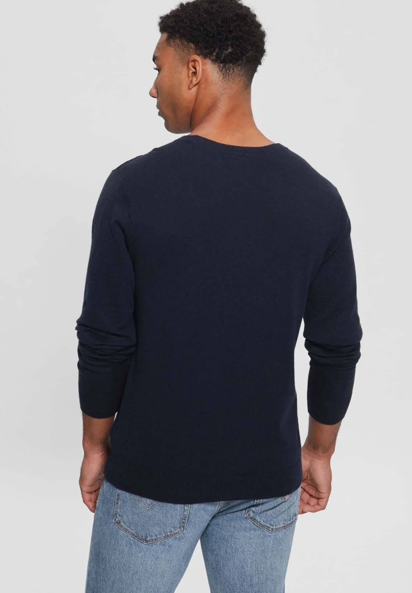 Guess Rundhals - Trui - Blau - Afbeelding 4