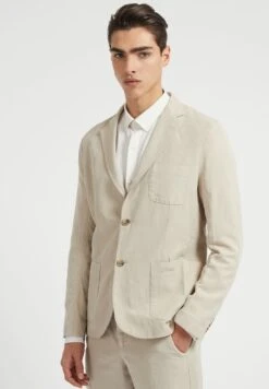 Guess Mit Seitlicher Logostickerei - Blazer - Beige