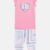 Guess Toddler Set- T-Shirt Print - Mehrfarbe/Rose