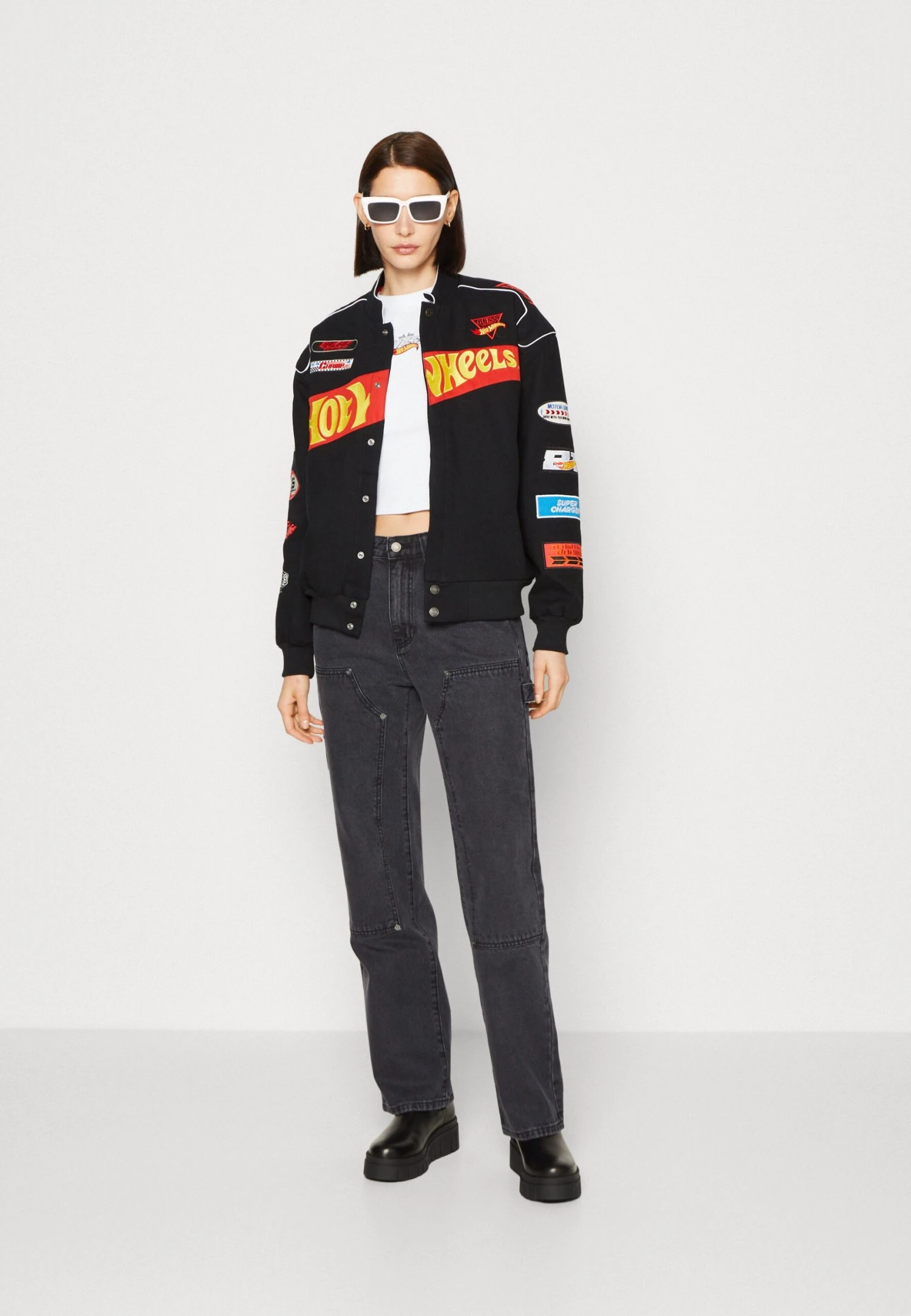 Go Racing Jacket - Bomberjacks - Jet Black - Afbeelding 2