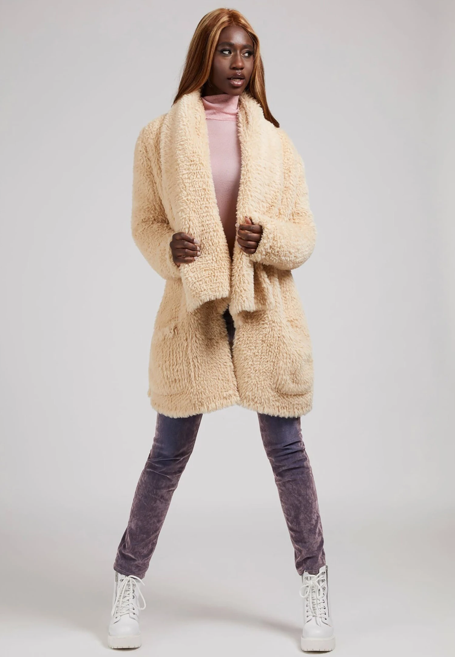 Guess Winterjas - Beige - Afbeelding 2