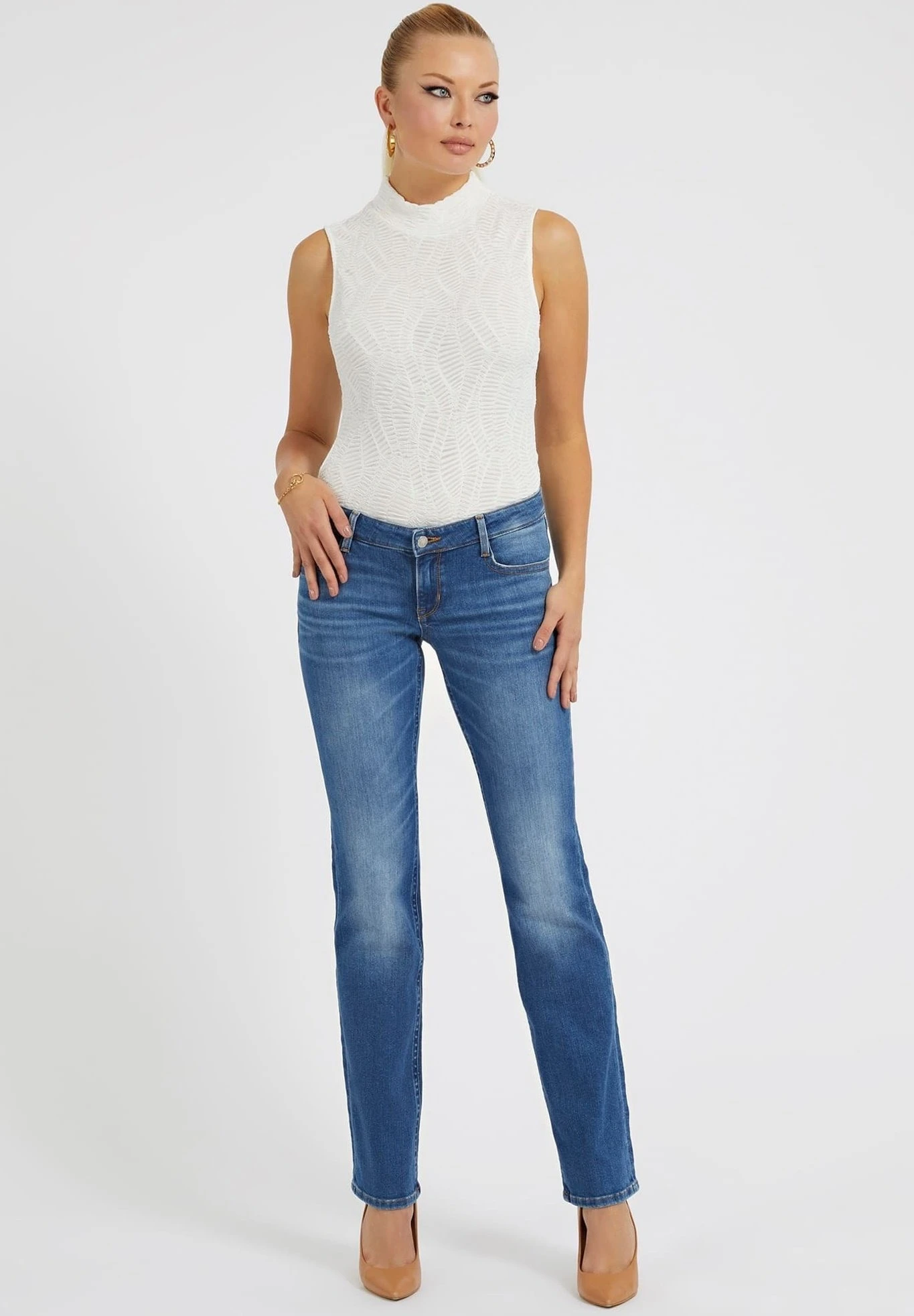 Guess Blouse - Weiß - Afbeelding 2