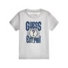Guess Mit Logo-Print - T-Shirt Print - Weiß