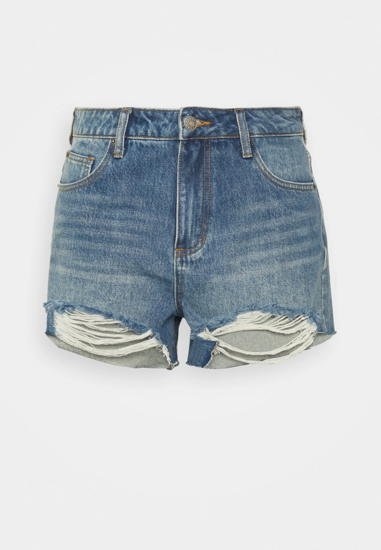 Jeansshort - Medium Wash - Afbeelding 8