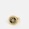 Guess Icon - Ring - Yellow Gold-Coloured/Black