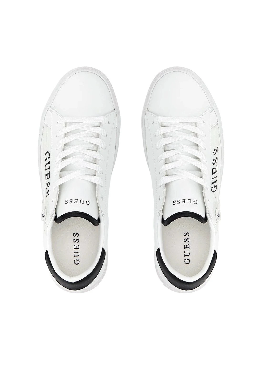 Guess Todi Iik - Sneakers Laag - White Black - Afbeelding 3
