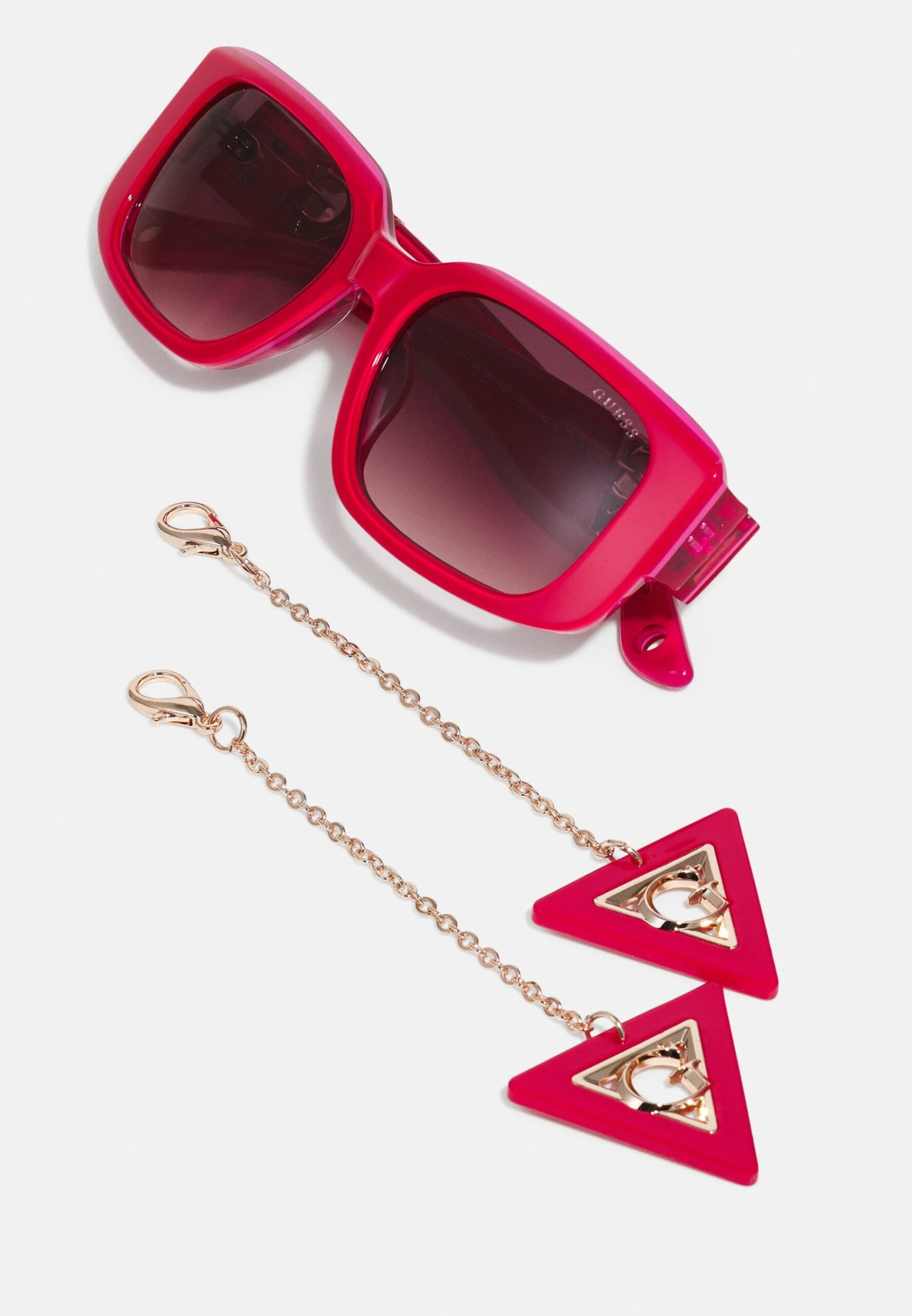 Guess Zonnebril - Shiny Pink/Gradient Bordeaux - Afbeelding 3